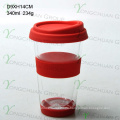 Mouth-Blown 300ml Doppelwand-Glas, Hitzebeständiges hohes Borosilikatglas zum Trinken, Food-Grade Kaffeetasse 350